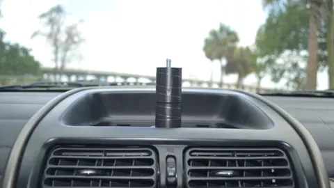 Car (general) dash cam shown in a real-world setting