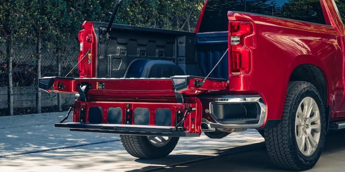 Chevy Silverado bed liner shown in a real-world setting