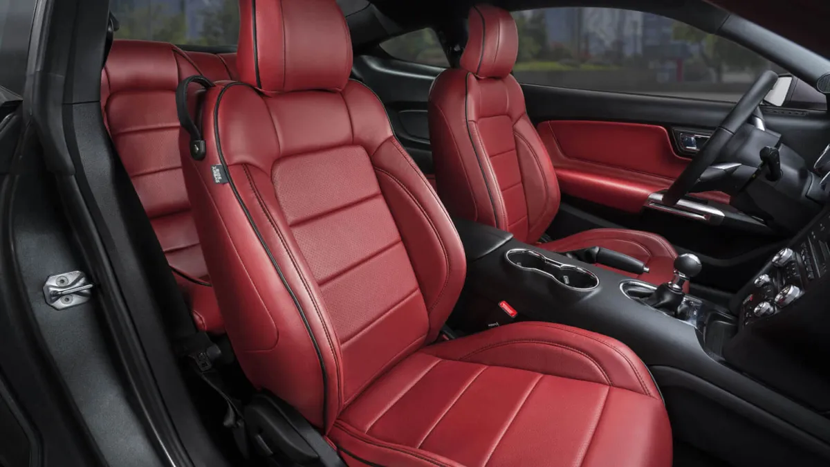 Car (general) seat covers shown in a real-world setting