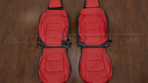 Car (general) seat covers shown in a real-world setting