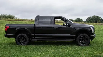 Ford F-150 lift kit shown in a real-world setting