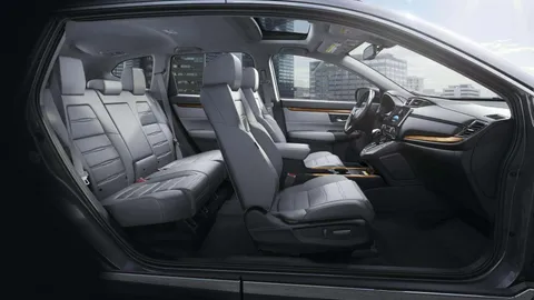 Honda CR-V seat covers shown in a real-world setting